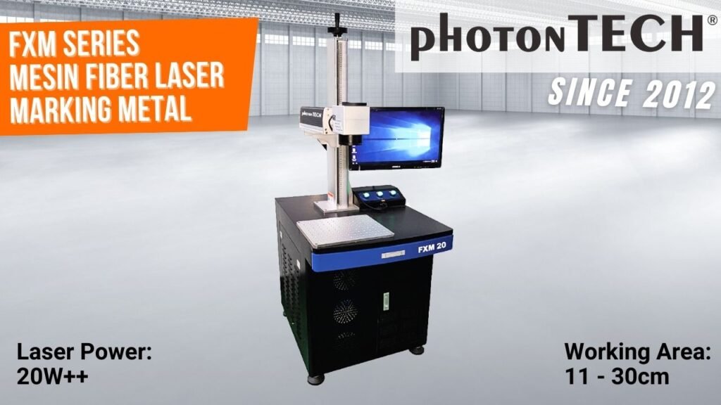 jual mesin laser marking fiber metal fxm 20 photontech foto